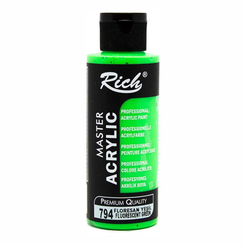RICH AKRİLİK BOYA 2445 FLORASAN YEŞİL 120 cc