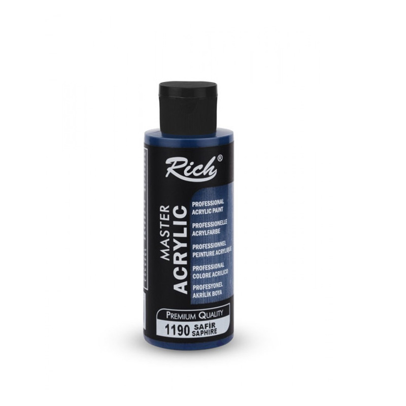 RICH AKRİLİK BOYA 1190 SAFİR 120 cc