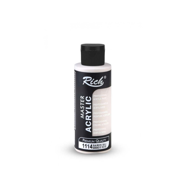 RICH AKRİLİK BOYA 1114 BAROK BEJ 120 cc