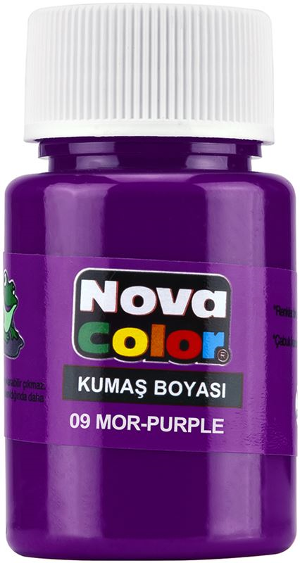 NOVA COLOR KUMAŞ BOYASI MOR NC-167