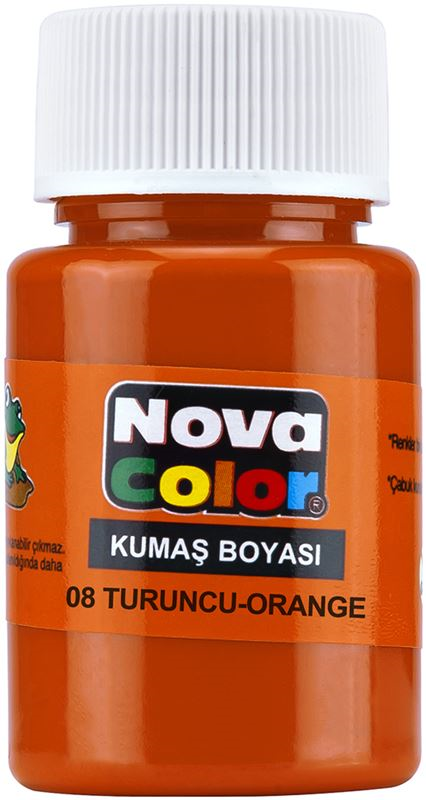 NOVA COLOR KUMAŞ BOYASI TURUNCU NC-166