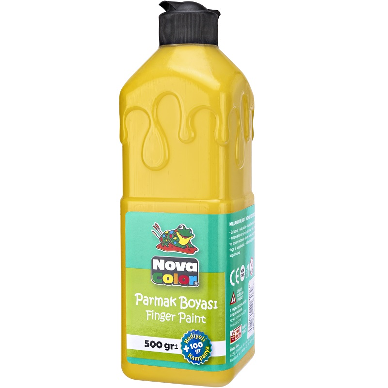 NOVA COLOR PARMAK BOYASI SARI 500 Gr NC-370