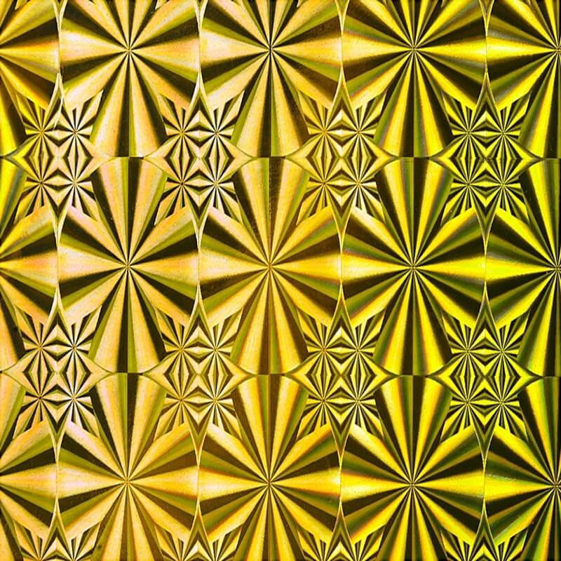NOVA COLOR HOLOGRAMLI KARTON 50x70 GOLD NC-592
