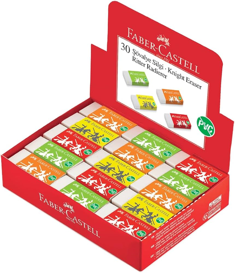 FABER ŞÖVALYE SİLGİ CANLI 30 LU 000007
